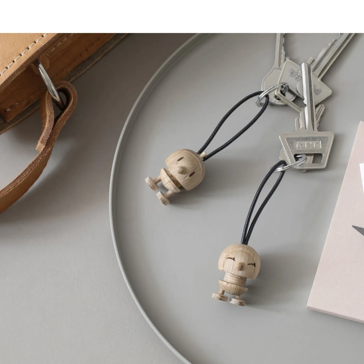 Hoptimist Nøglering - Bimble - Raw Oak