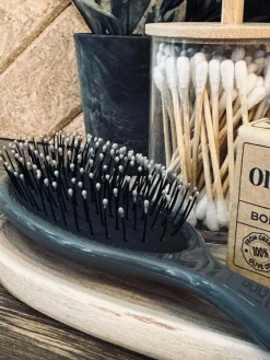 Hårbørste Alma Dark grey