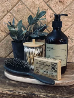 Hårbørste Alma Dark grey