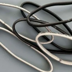 Hårelastikker Black / Grey Leo - 2 mix