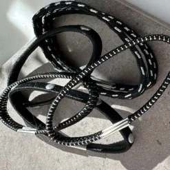 Hårelastikker Black / Silver - 3 mix