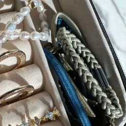 Hårelastikker Blue / Green - 6 stk