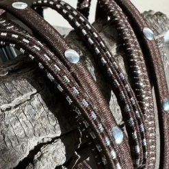 Hårelastikker Brown / Silver - 3 mix