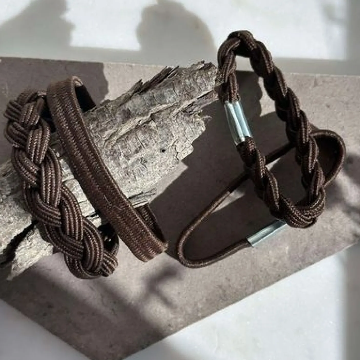 Hårelastikker Freja Brown - 2 mix