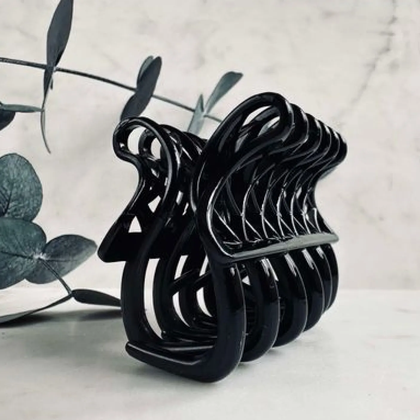 Hårklemme Gaisa Black