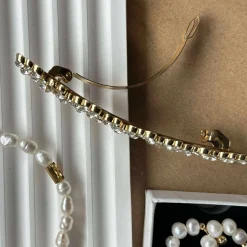 Hårklemme Leonora gold