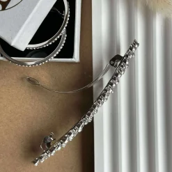 Hårklemme Leonora silver