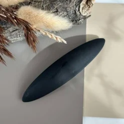 Hårklemme Mat Black