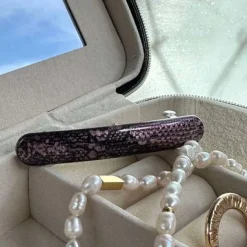 Hårklemme Purple Snake