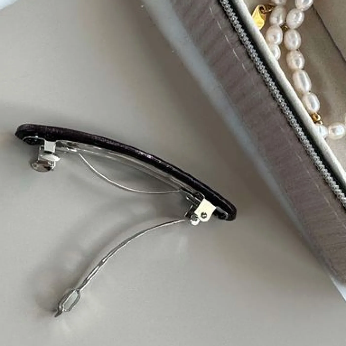 Hårklemme Purple Snake