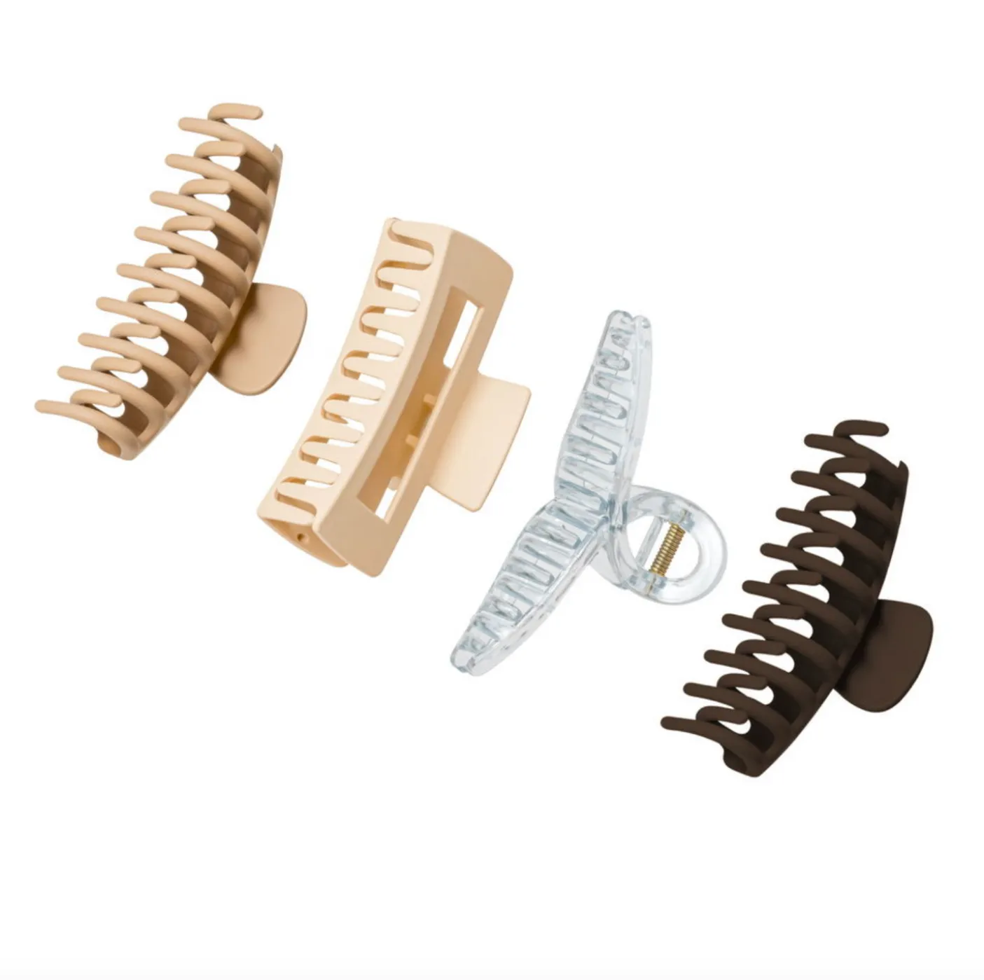 Hårklemmer - 4 stk.