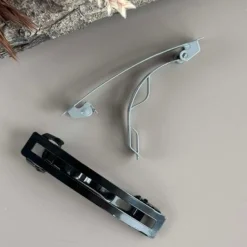 Hårklemmer Mina Black / Grey - 2 stk