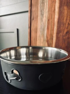 Hundeskål i rustfrit stål / skridsikker