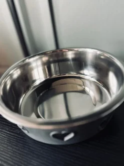 Hundeskål i rustfrit stål / skridsikker