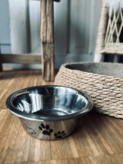 Hundeskål i rustfrit stål – Lille