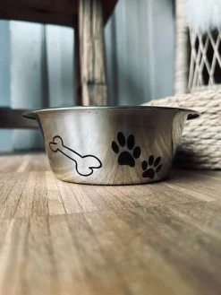 Hundeskål i rustfrit stål – Lille