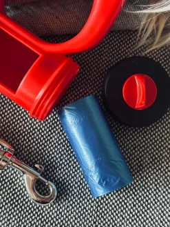 Hundesnor Flexline med lommelygte - 5 meter