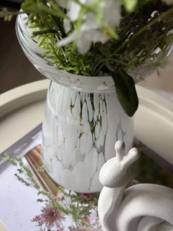 Hyacintvase Milla XL - Hvid