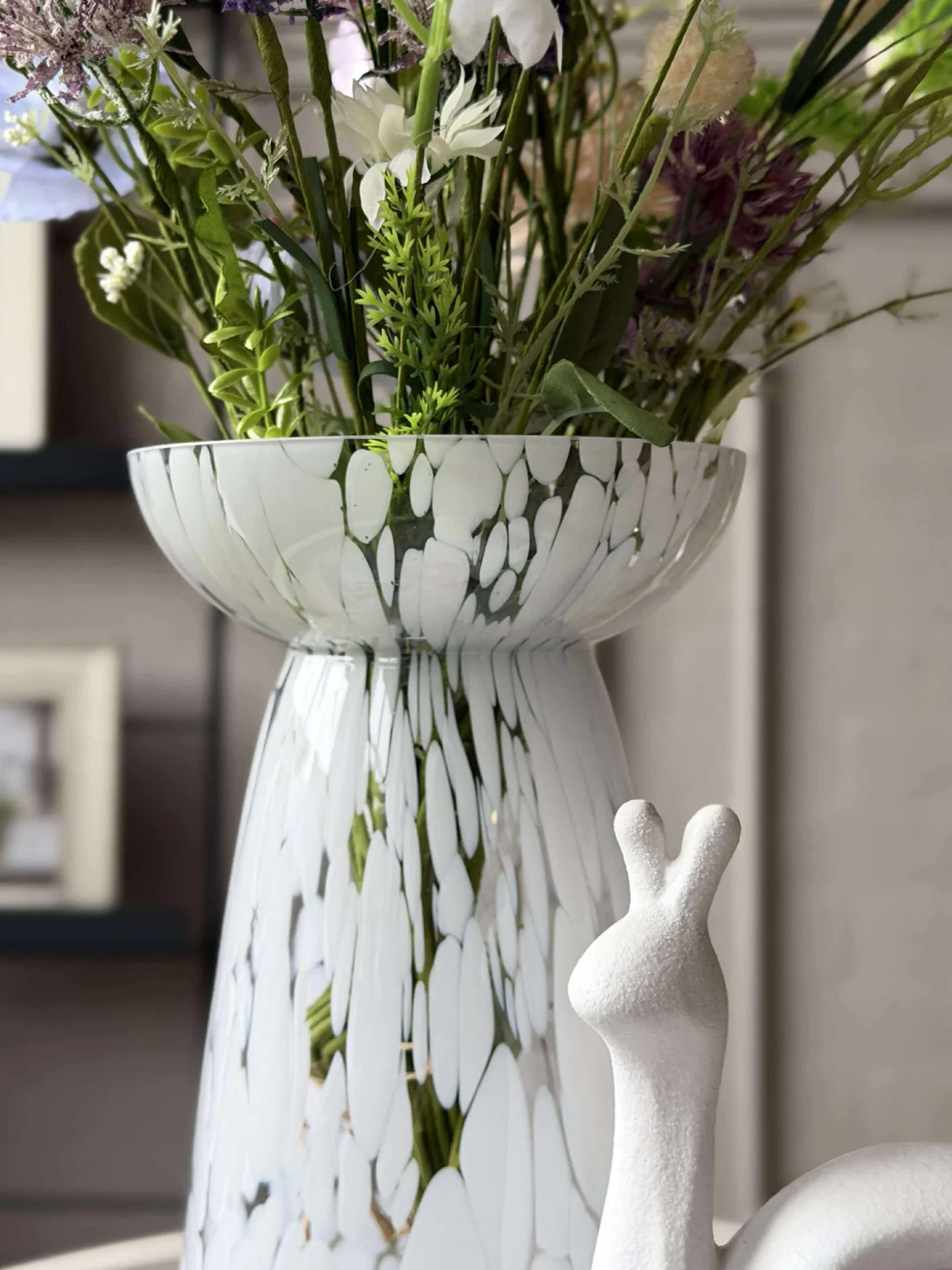 Hyacintvase Milla XL - Hvid