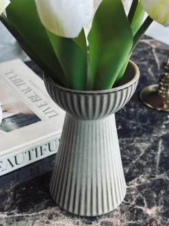 Hyacintvase VIGA - Mat brun