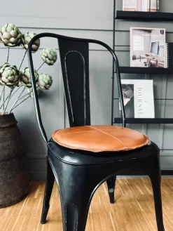 Hynde i læder - Cognac Dia 38cm