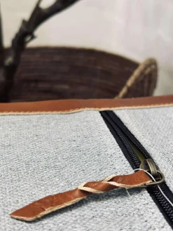 Hynde i læder Tokyo - 88cm Cognac