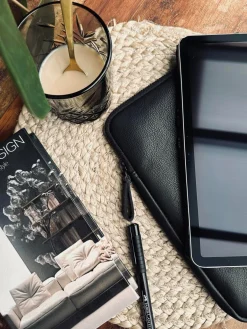 Ipad sleeve - Black / Black