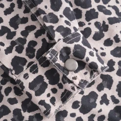 Jakke Leopard Grey