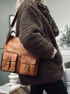 Jakke Lucile Brown teddy