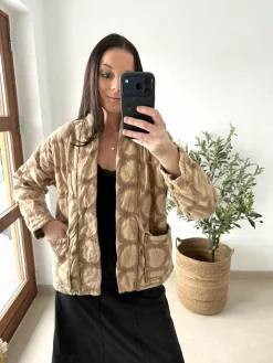 Jakke med broderi - Alison