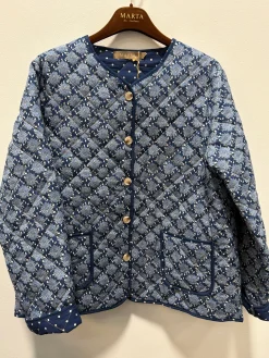 Jakke Quilt - Avril navy