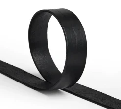 Jeans bælte - Black / gold