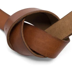 Jeans bælte - Cognac