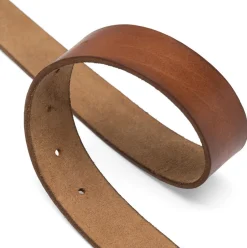 Jeans bælte - Cognac