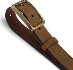 Jeans bælte - Ruskind