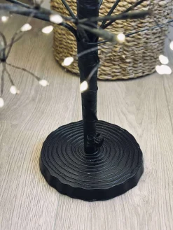 Juletræ med 1600 led lys - Black