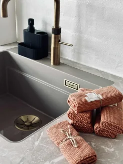 Karklude Sæt med 6 stk - Koral