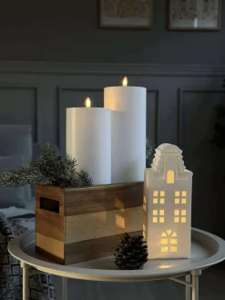 Kasse akacietræ - 30cm