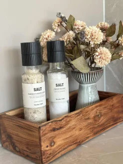 Kasser Akacie - Sæt med 2 stk.