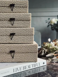 Kasser Nature - Sæt med 4 stk