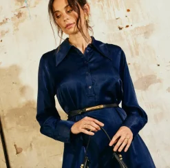 Kjole Cindy Midnight Blue