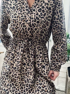 Kjole Lina Leopard