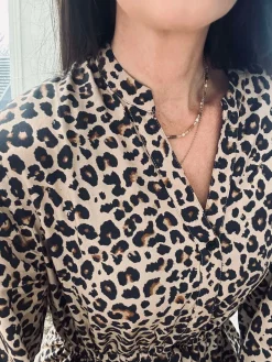 Kjole Lina Leopard