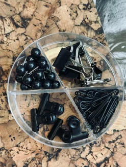 Kontorsæt Sort - 59 dele