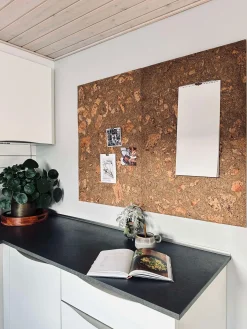 Korkplade 60×90 – Iceberg grey