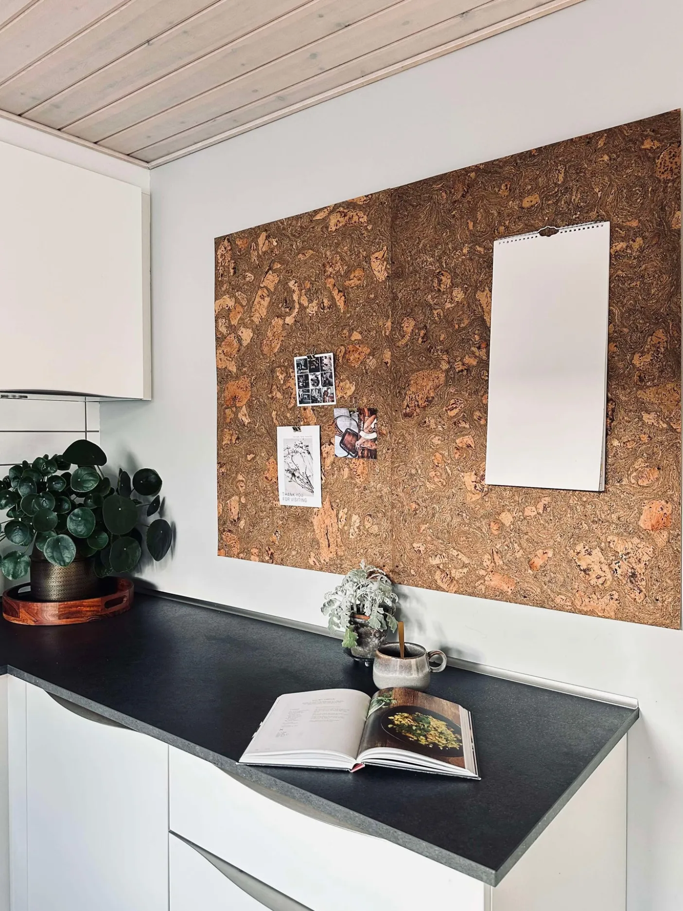 Korkplade 60×90 – Iceberg grey