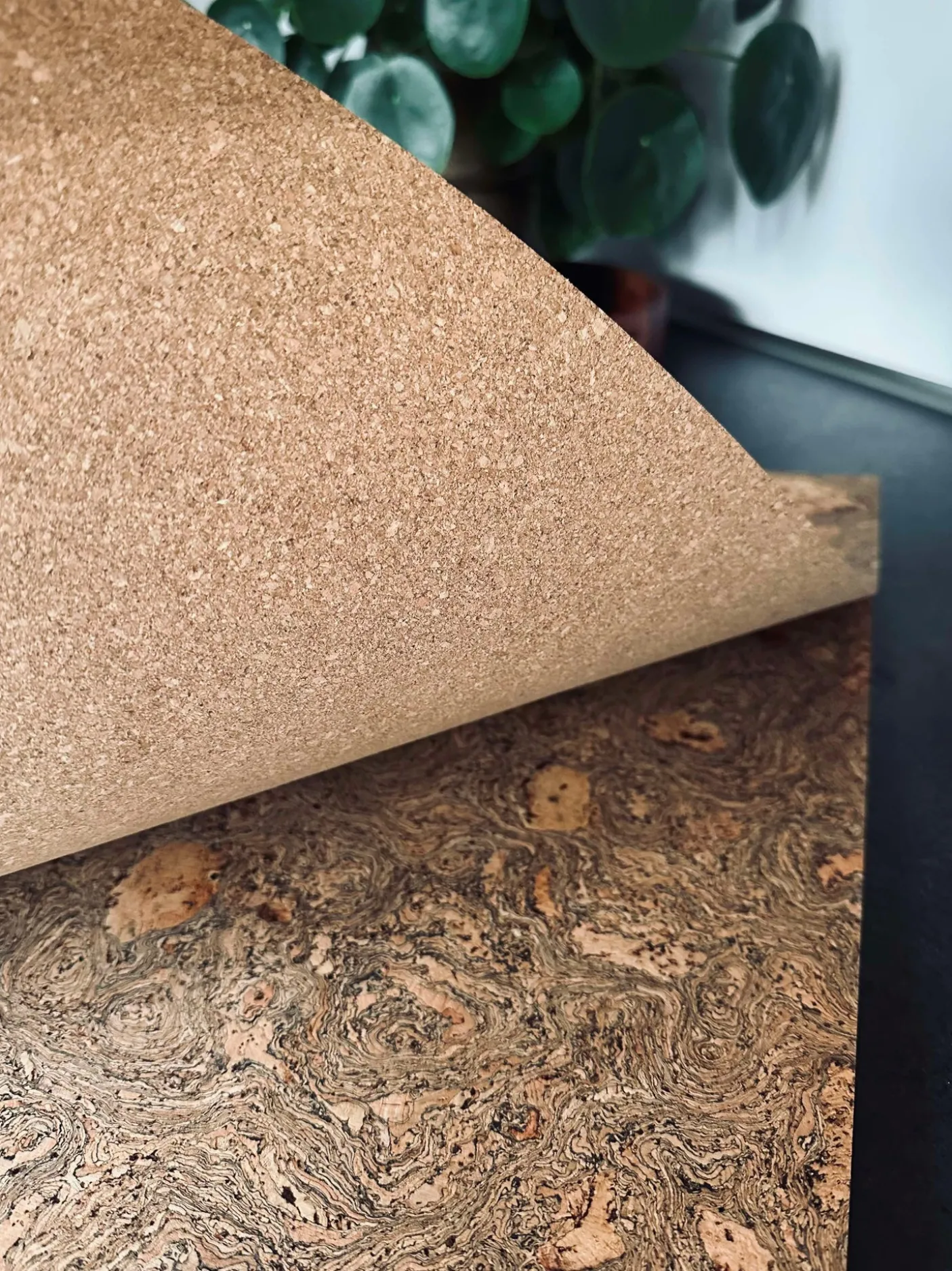 Korkplade 60×90 – Iceberg grey