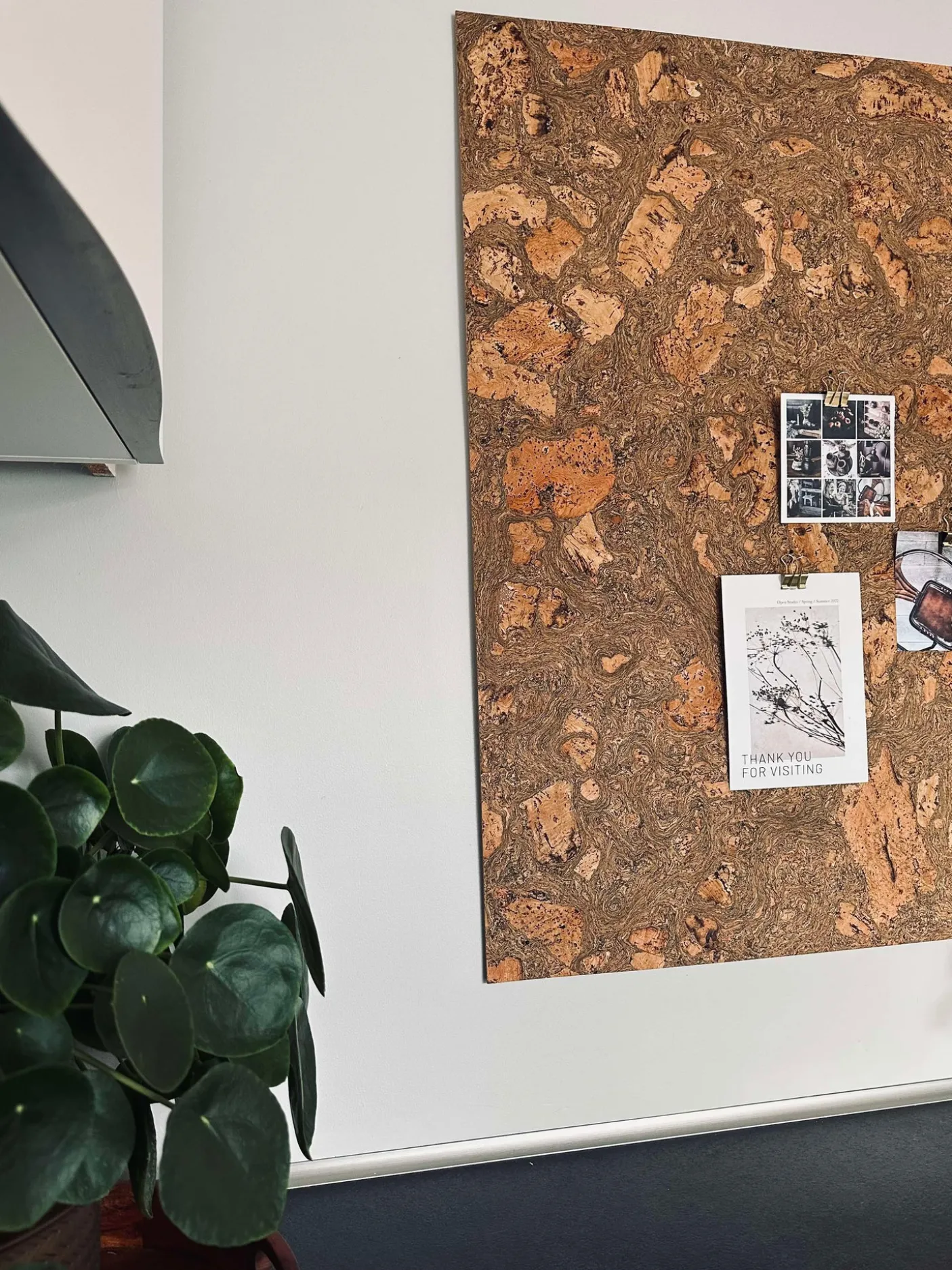 Korkplade 60×90 – Iceberg grey