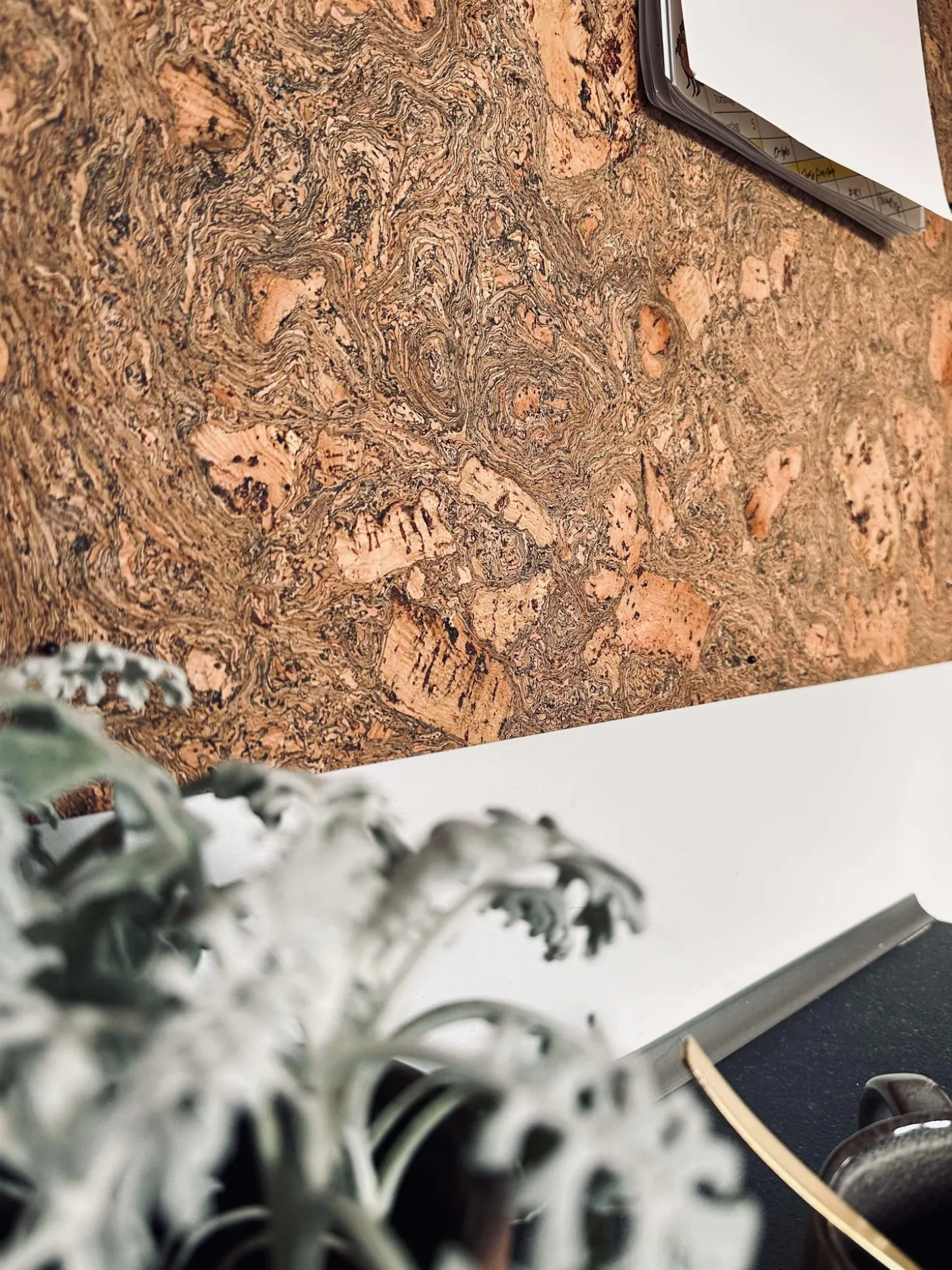 Korkplade 60×90 – Iceberg grey