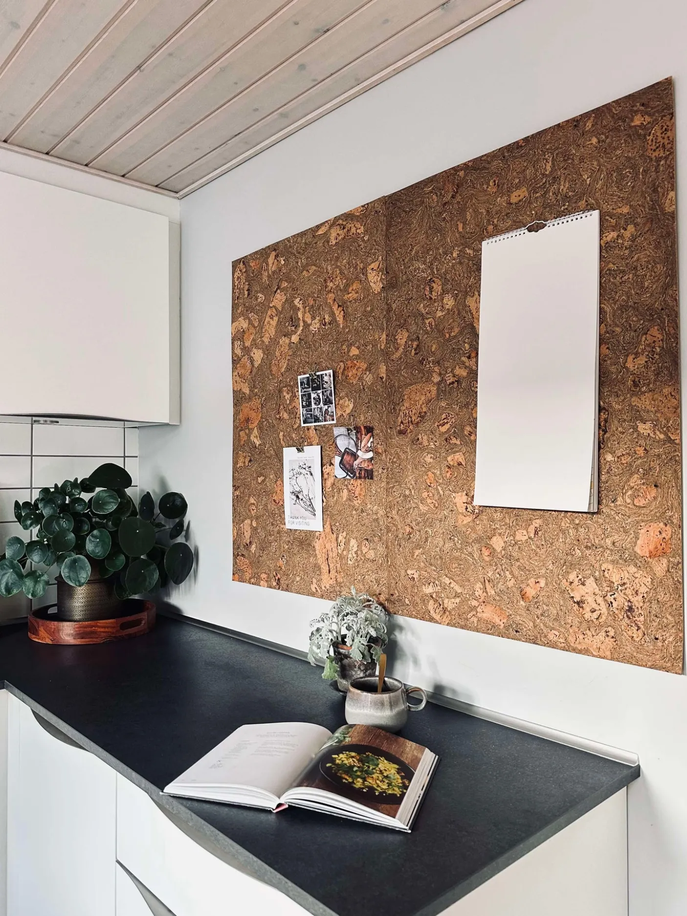 Korkplade 60×90 – Iceberg grey